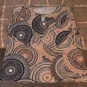 Loose fitting blouse